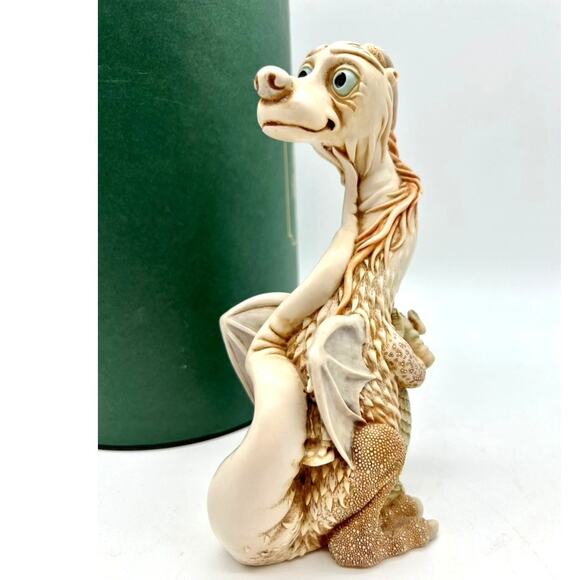 NIB Harmony Kingdom Tamira's Treasure Mom Baby Dragon 1290/3600 Collectible Mint - Picture 8 of 14